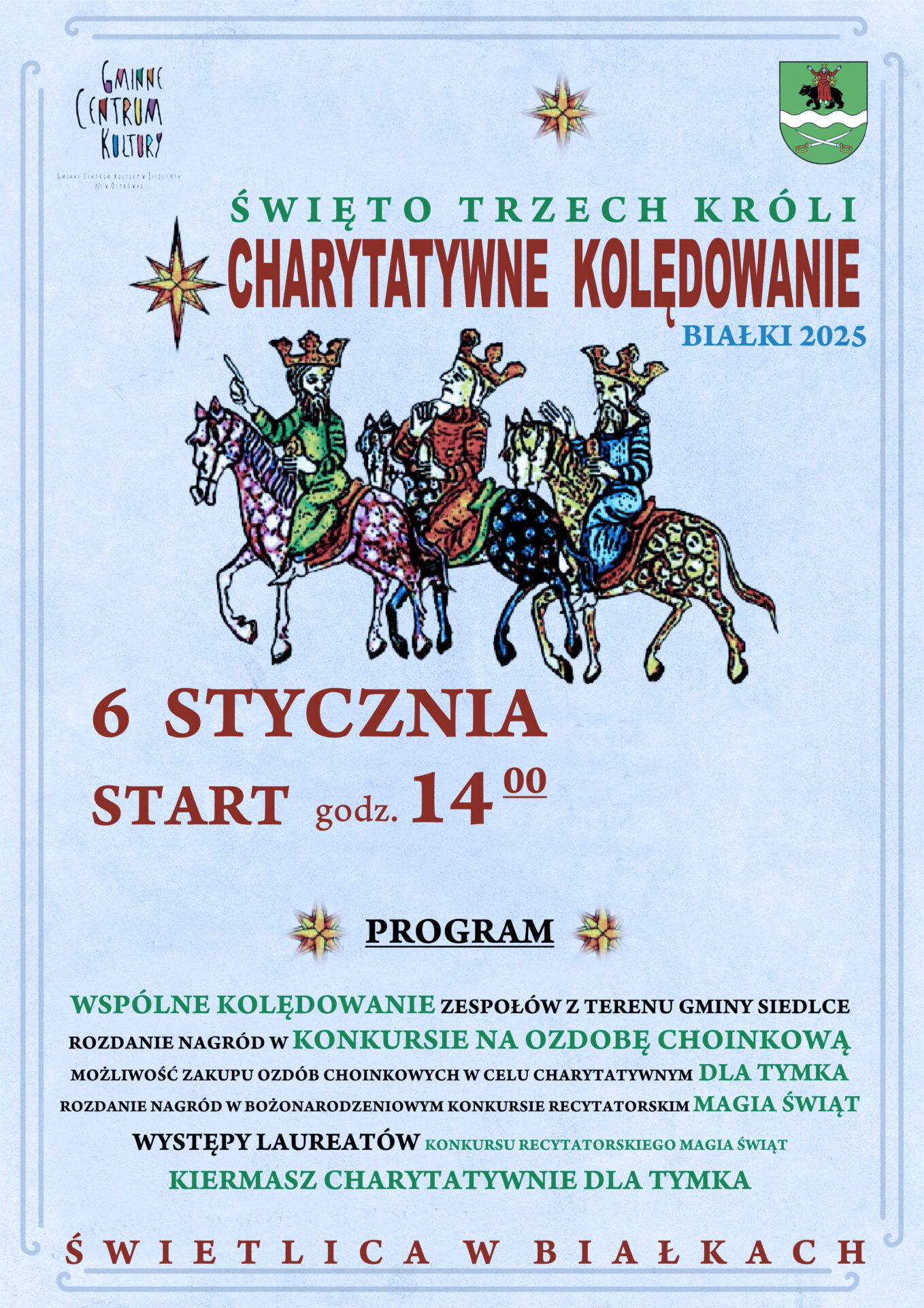 CHARYTATYWNE KOLĘDOWANIE BIAŁKI